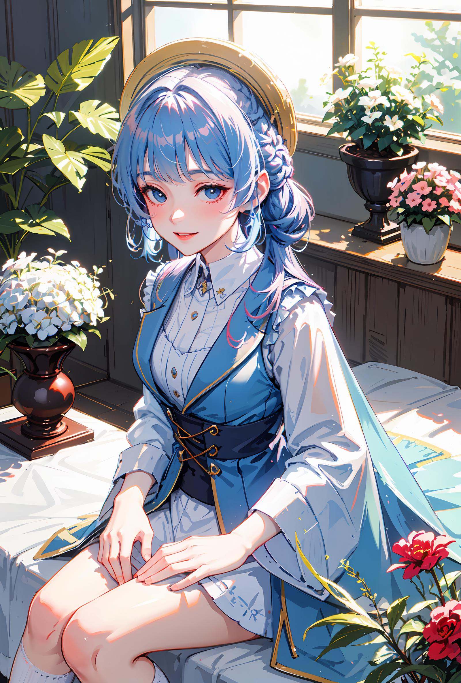 ayaka_genshin,  best quality,  masterpiece on Tensor.Art