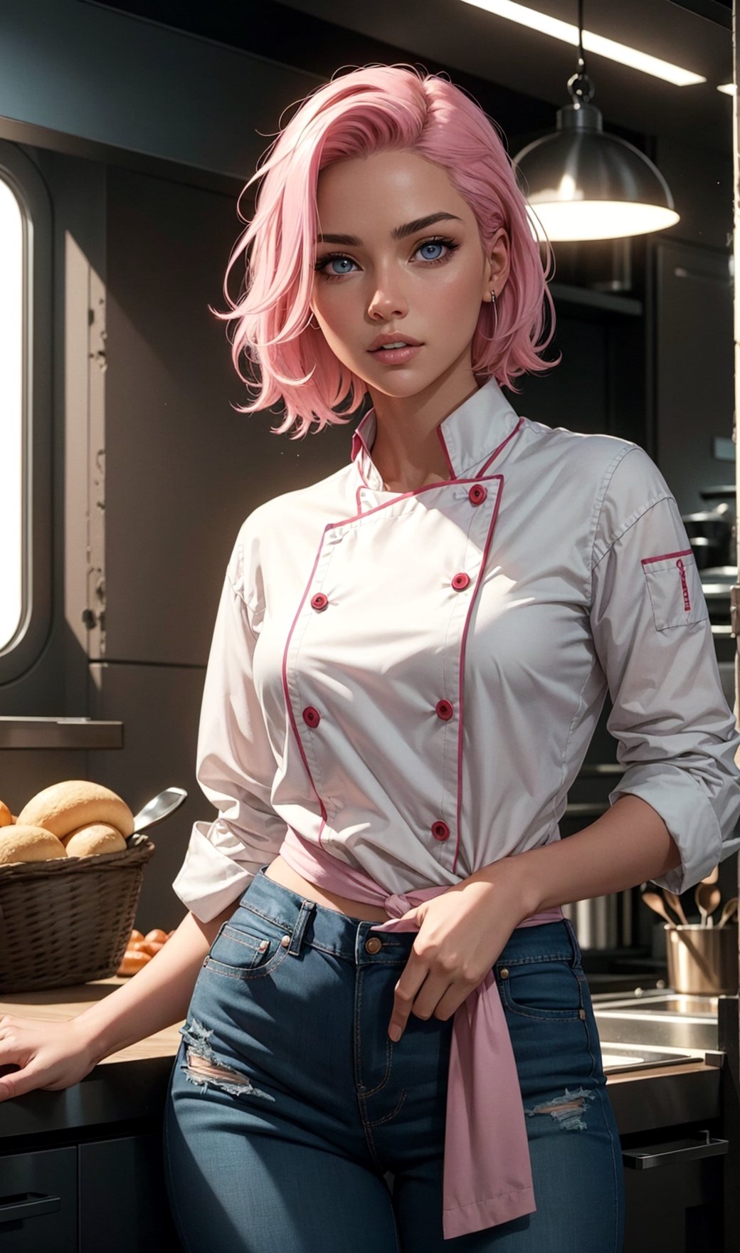 woman,  solo,  chef on Tensor.Art