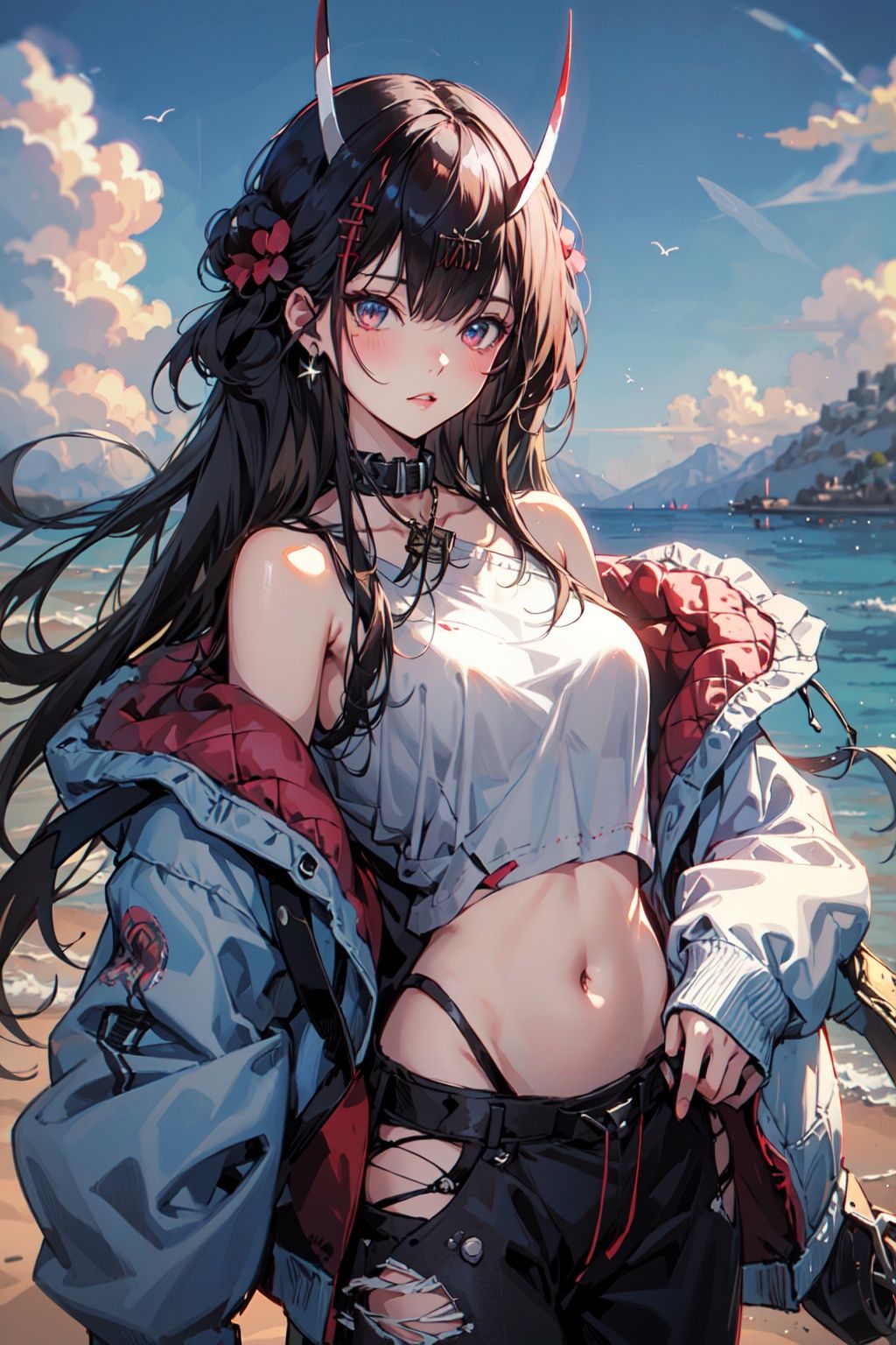 (masterpiece:1.2), best quality,PIXIV, cool girl,belfast \(azur lane\), cowboy shot, <lora:cool girl_20230913102000:0.7:1,1,1,1,1,1,1,1,1,1,1,1,1,1,1,0,0>  <lora:noshirodress:0.8:CHARACTER>