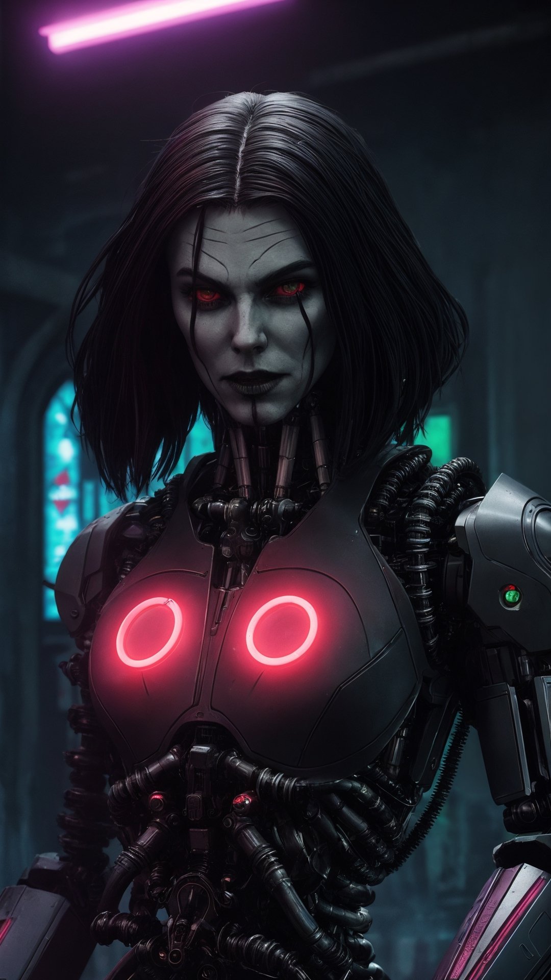 Portrait,  Morbius from Marvel,  biomechanical on Tensor.Art