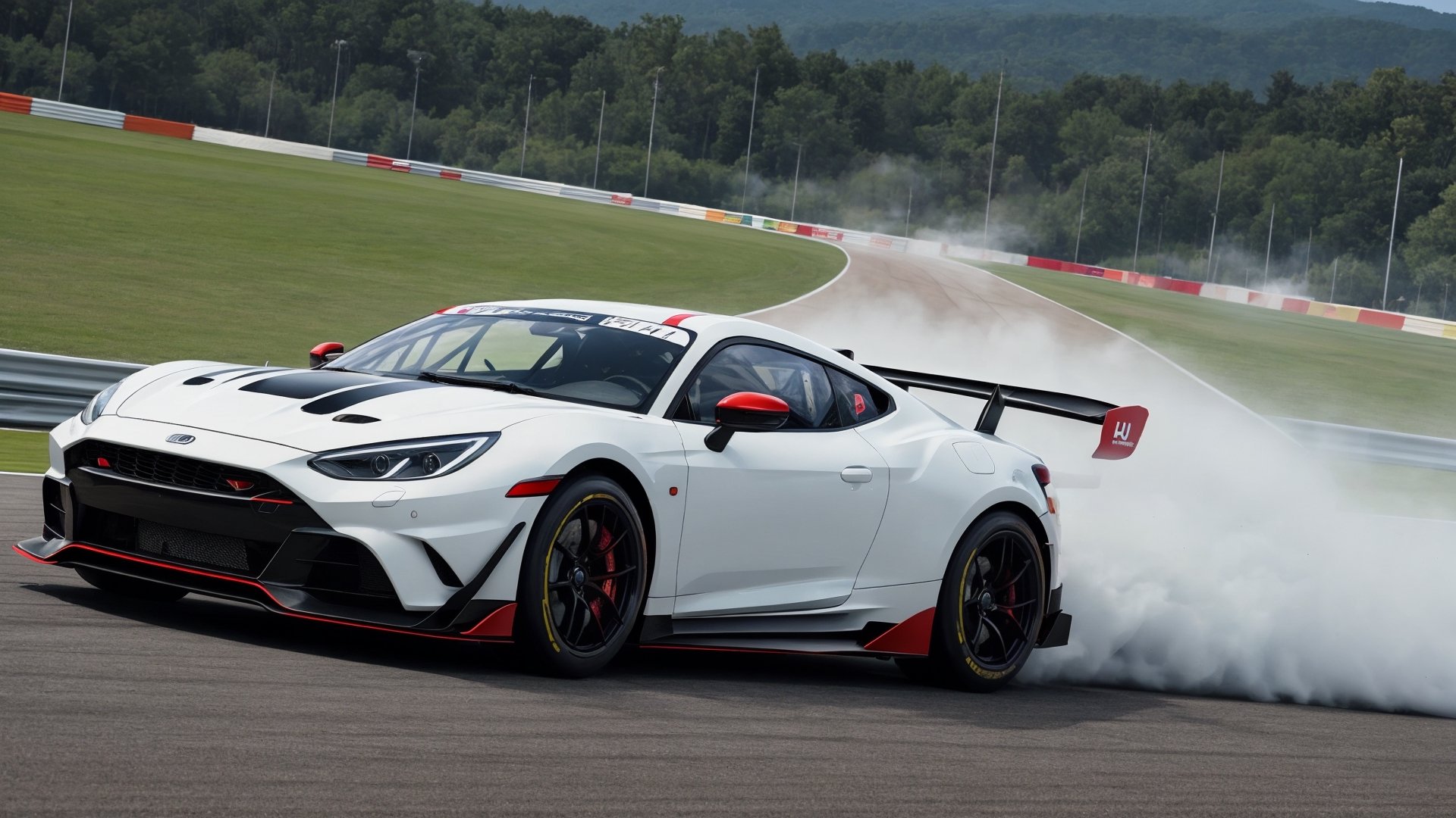 Sports car,  high speed,  motion on Tensor.Art