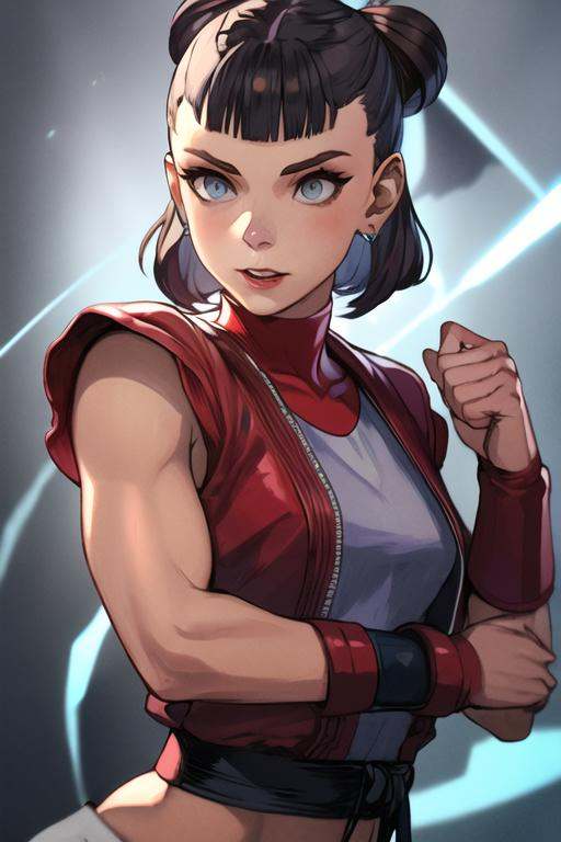 millie bobbie brown mbb as a street fighter game character,  hyper detailed,  digital art on Tensor.Art