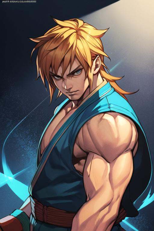 link as a street fighter game character,  hyper detailed,  digital art on Tensor.Art
