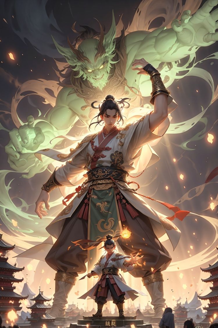 「一人之下·八奇技」➤拘灵遣将 by 轻舟 on Tensor.Art