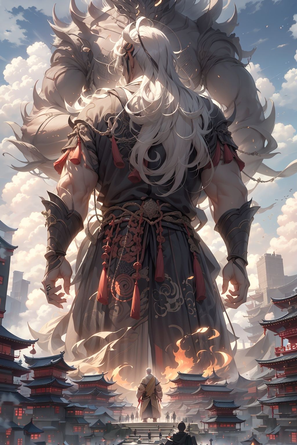 qzjulingqianjiang,  robe,  giant by 轻舟 on Tensor.Art