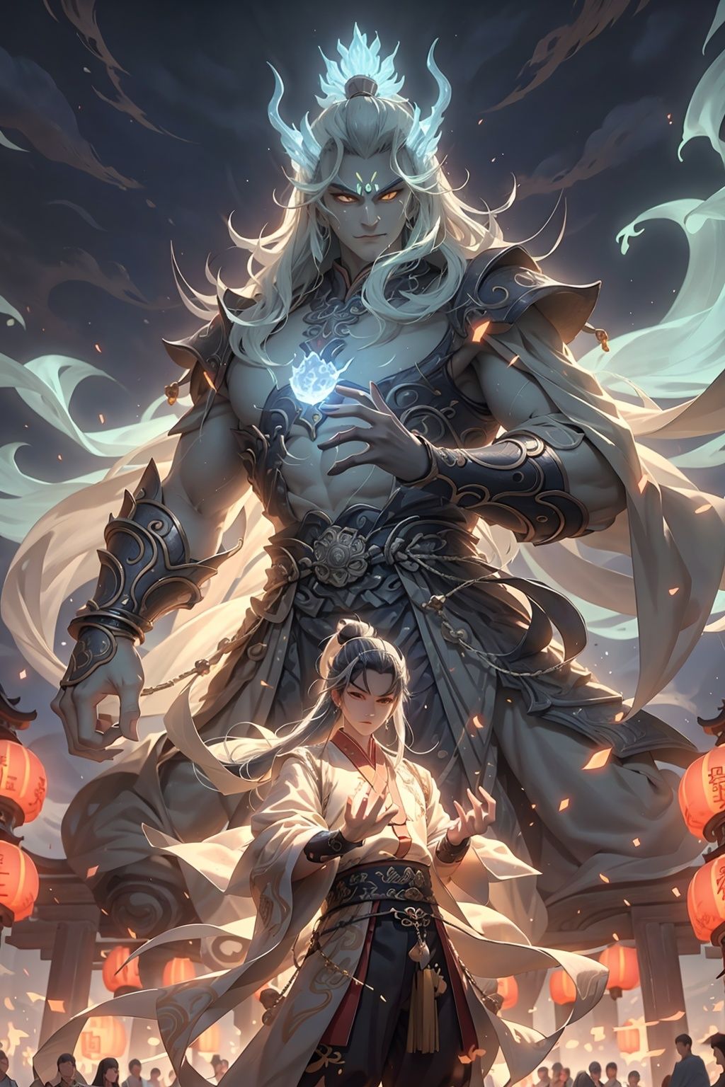 qzjulingqianjiang,  style of sublime light effect,  translucent fluorescent by 轻舟 on Tensor.Art