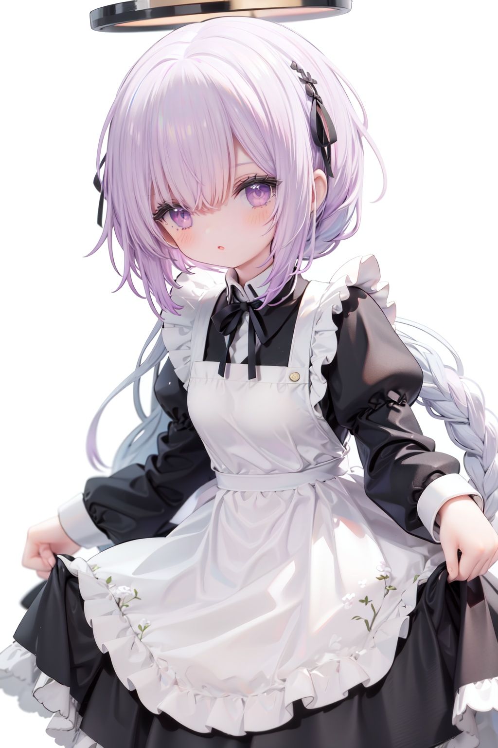 1girl,  solo,  apron on Tensor.Art