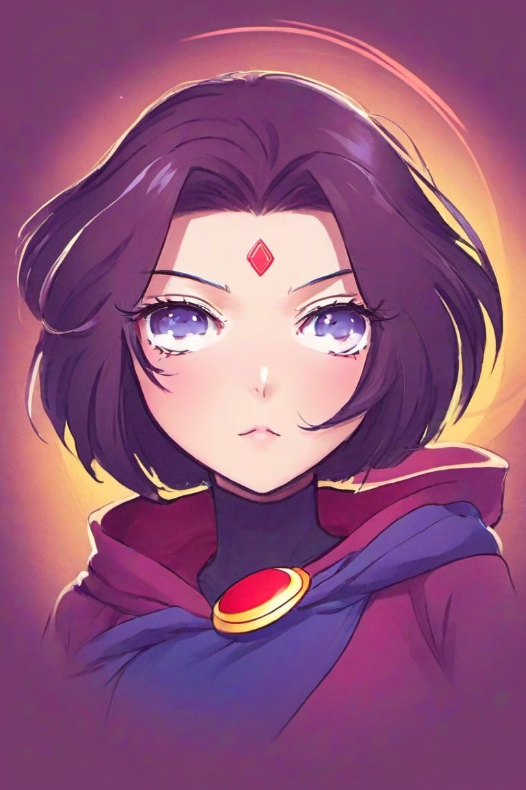 close up of ttrvn character tshirt design,  cartoonish anime design,  tshirt design on Tensor.Art