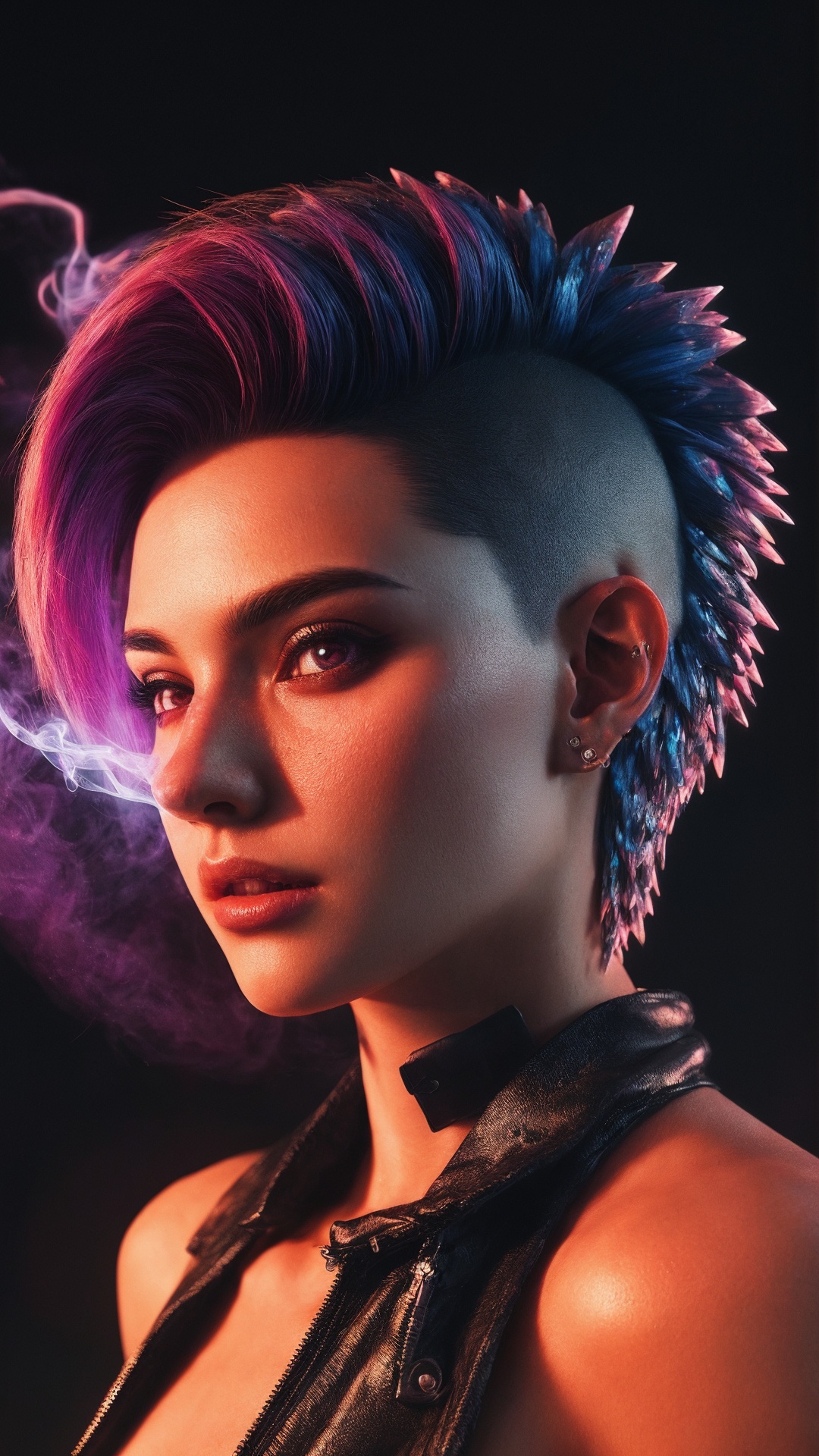 nft style,  cyberpunk hedgehog ,  beautiful eyes on Tensor.Art