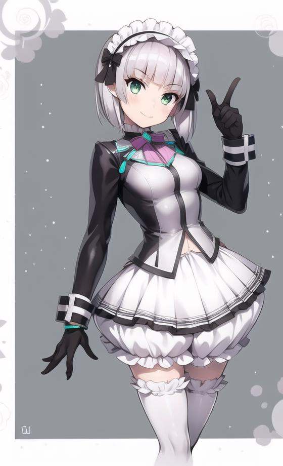 1girl,  solo,  green eyes on Tensor.Art