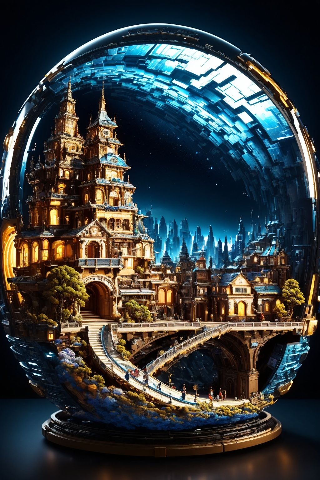((masterpiece)), ((best quality)), 8k, high detailed, ultra-detailed，science fiction,  time travel, a mind-bending scene of a time-traveling adventure, multiple versions of the same character in different historical eras, a dynamic clash of past and future, a surreal blend of timelines and emotions.,<lora:UnrealNut:0.8>,