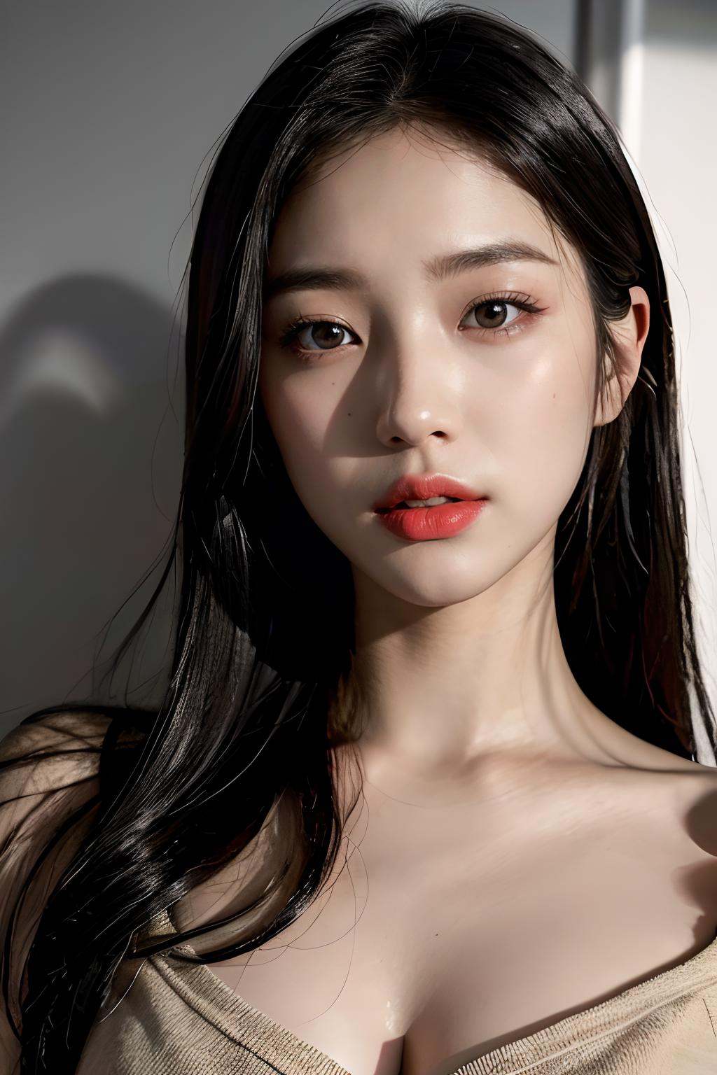 1girl,  solo,  korean on Tensor.Art