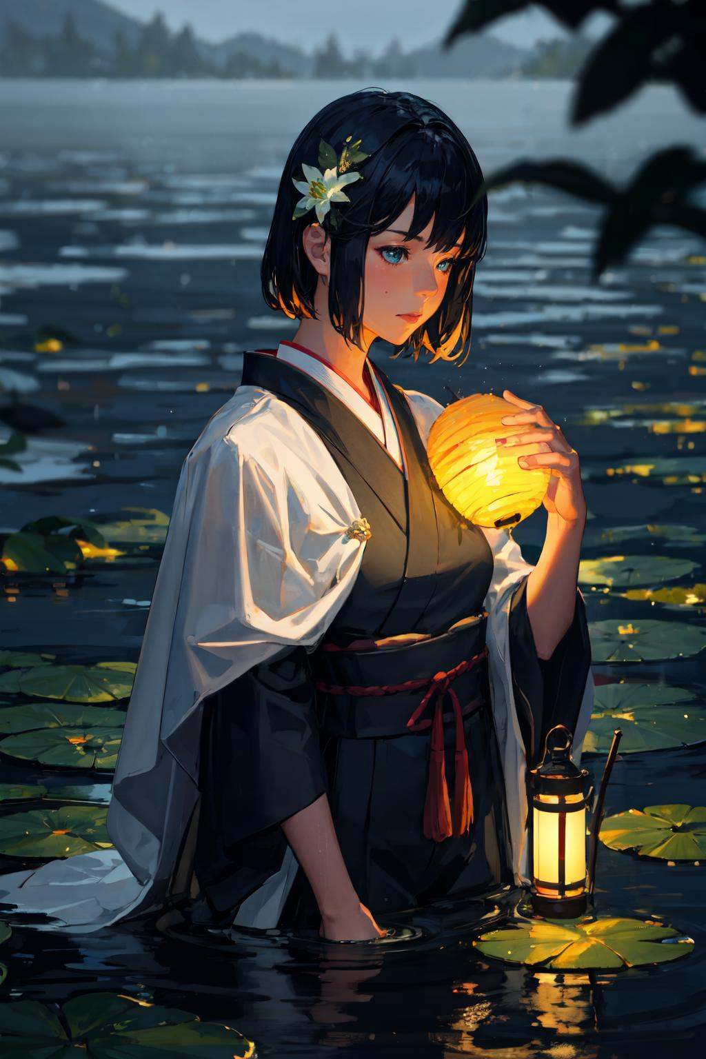 guweiz style,  1girl,  solo on Tensor.Art