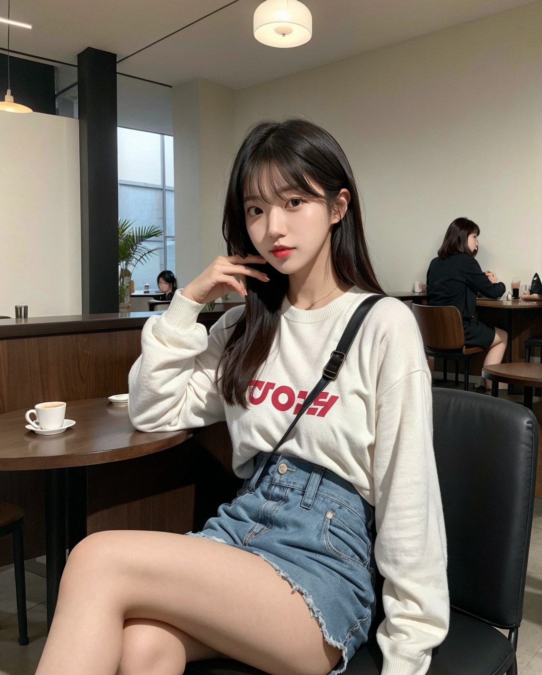 1girl,  solo,  korean girl on Tensor.Art