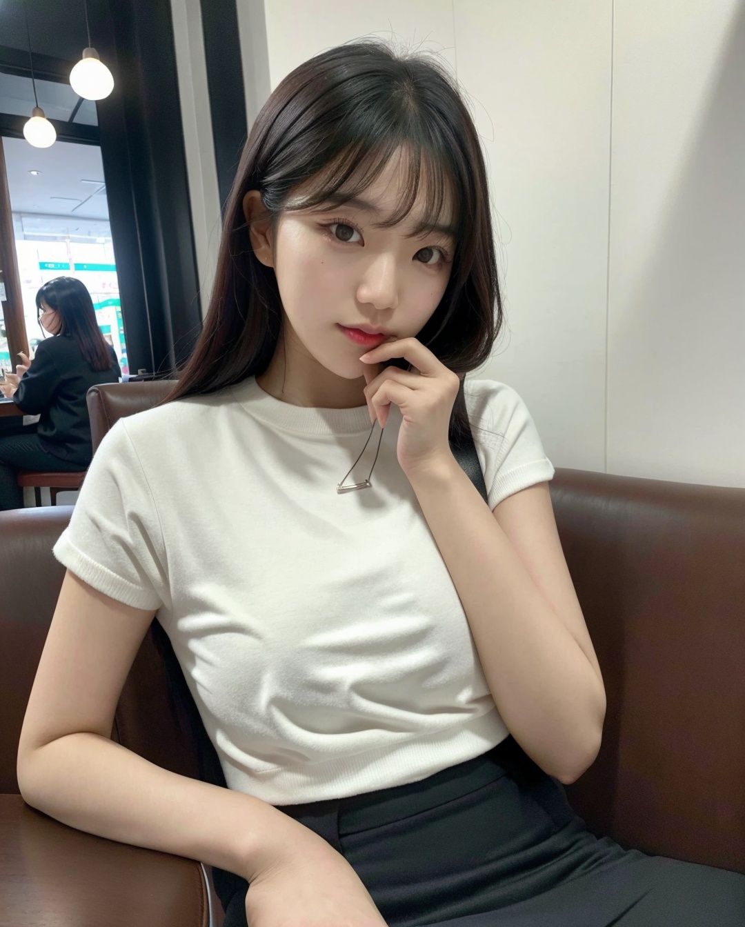 1girl,  solo,  korean girl on Tensor.Art