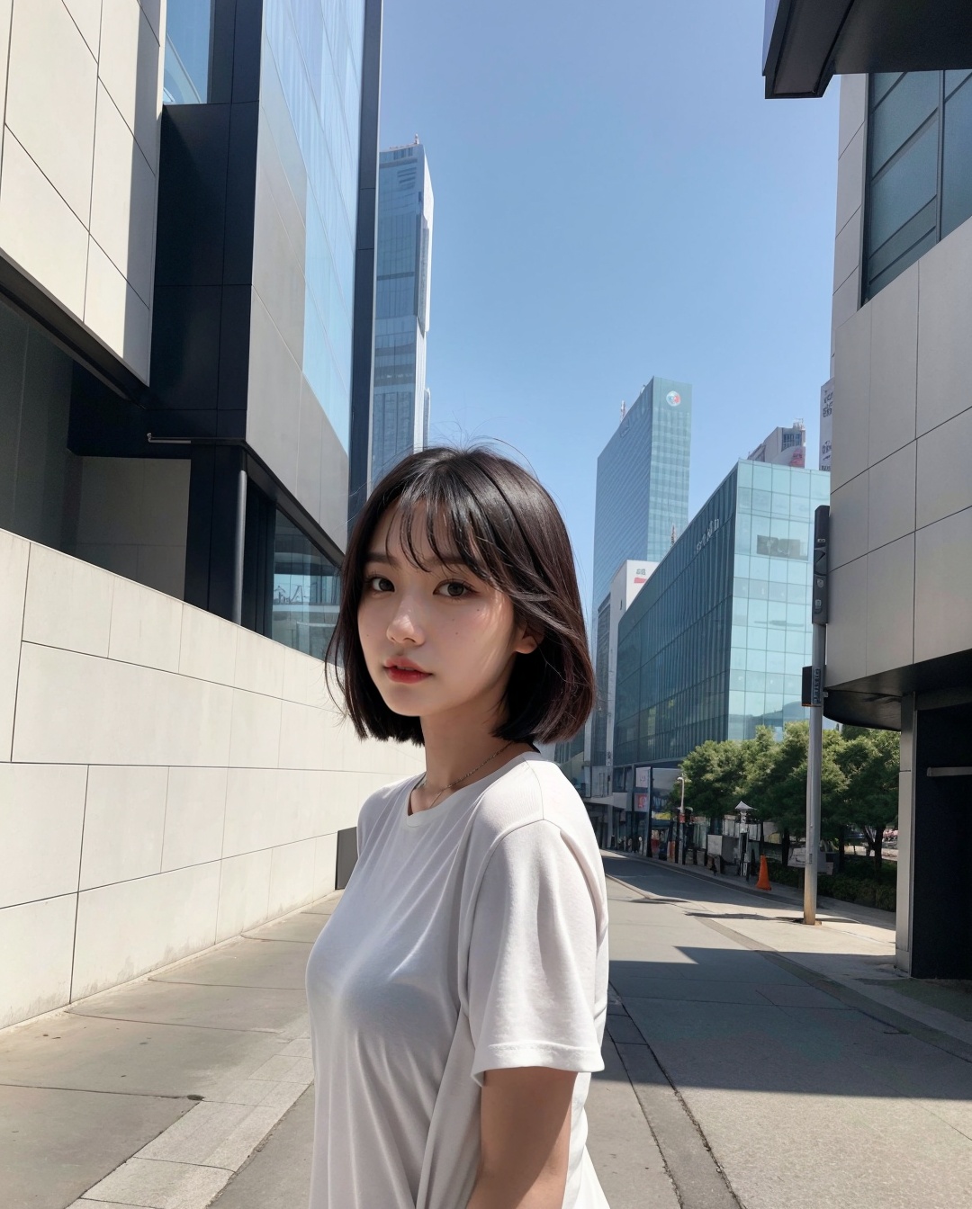 1girl,  solo,  korean girl on Tensor.Art