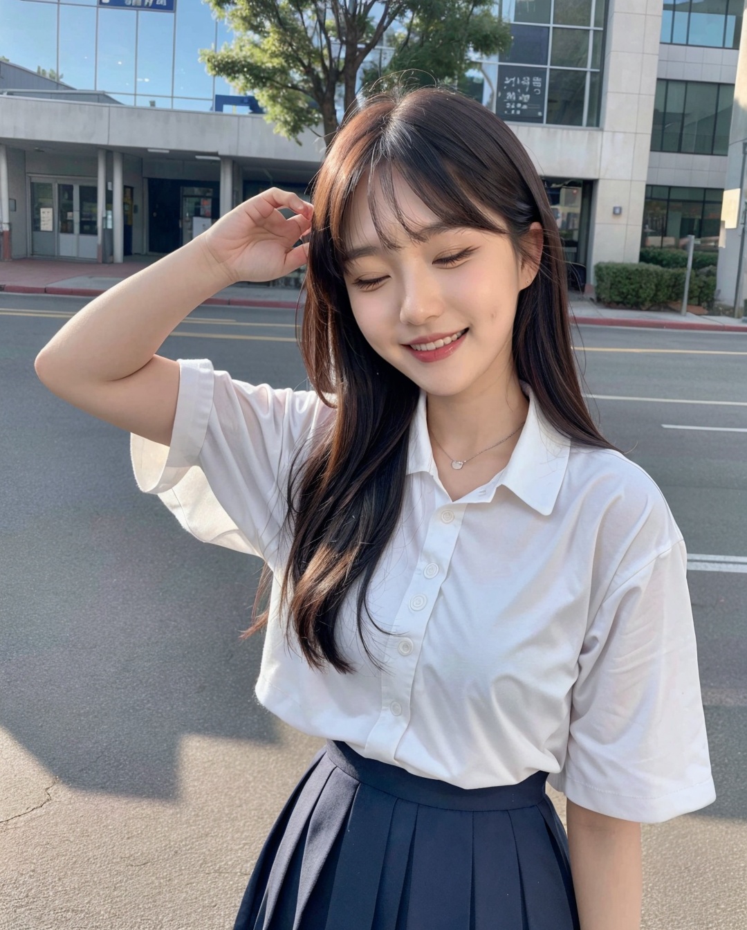 1girl,  solo,  korean cute girl on Tensor.Art
