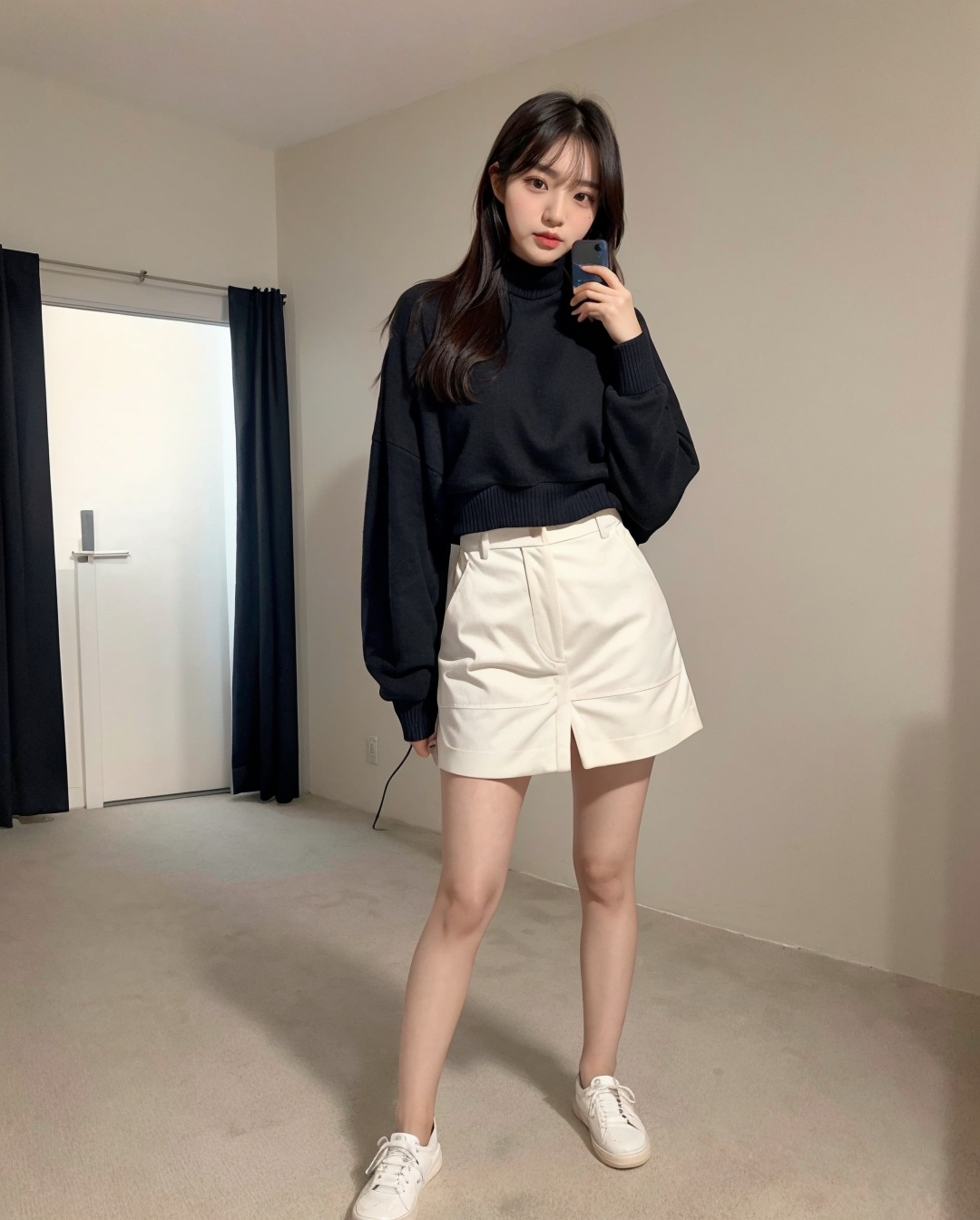 1girl,  solo,  korean cute girl on Tensor.Art