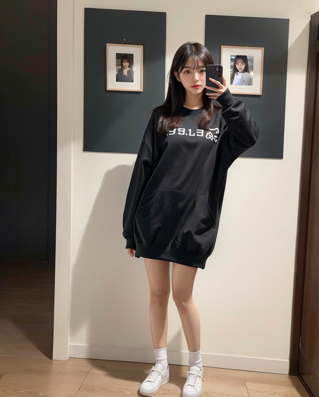 1girl,  solo,  korean cute girl on Tensor.Art