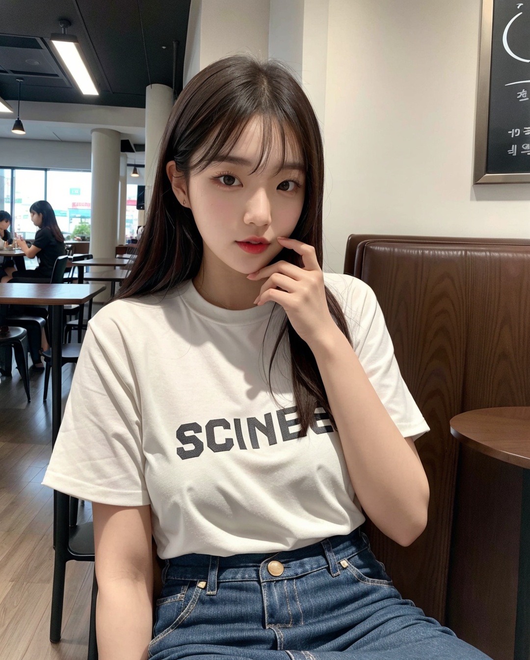 1girl,  solo,  korean girl on Tensor.Art