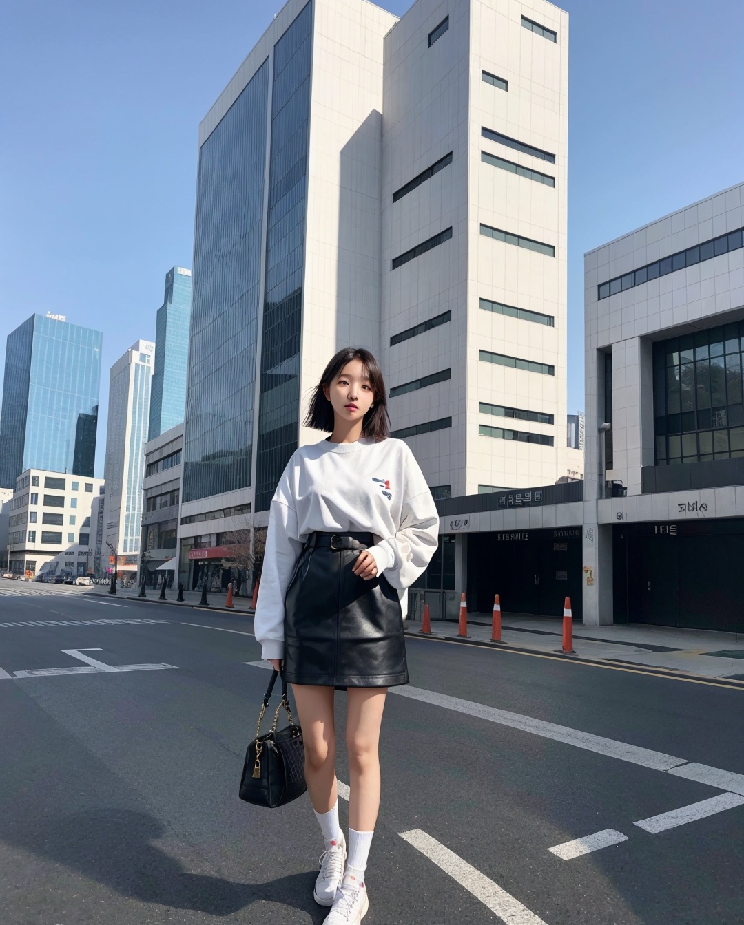 1girl,  solo,  korean girl on Tensor.Art