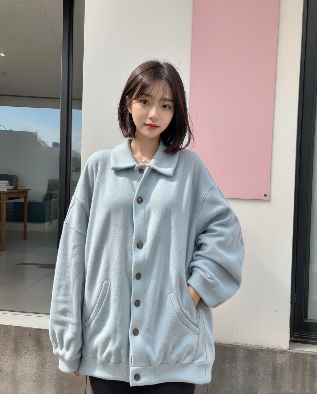 1girl,  solo,  korean cute girl on Tensor.Art