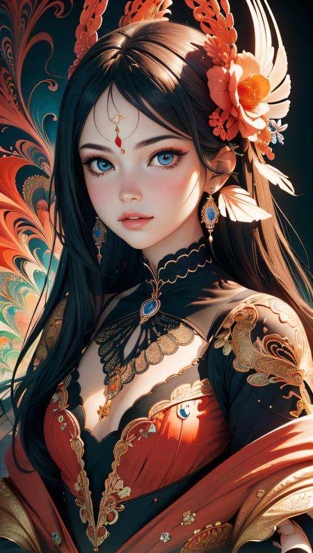 (1girl),  extreme detailed,  colorful on Tensor.Art