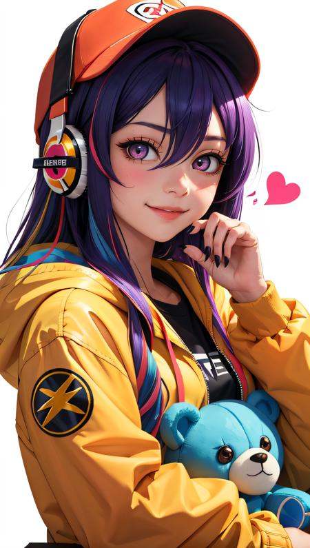 (best quality,  masterpiece) 1girl,  teddy bear on Tensor.Art