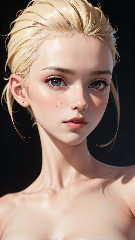 a 20 yo woman,  blonde, on Tensor.Art