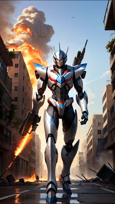 (ultra realistic,  masterpiece,  best quality) mecha on Tensor.Art