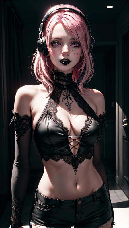 Aesthetic: ((goth,  dark,  macabre on Tensor.Art