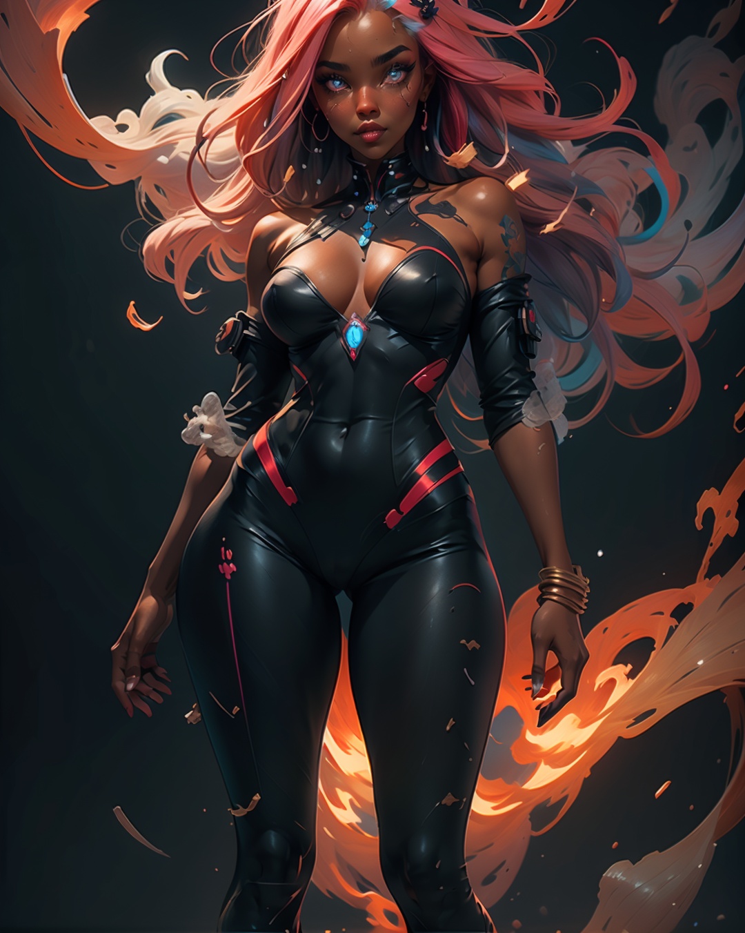 1 girl,  full body,  symmetrical face on Tensor.Art
