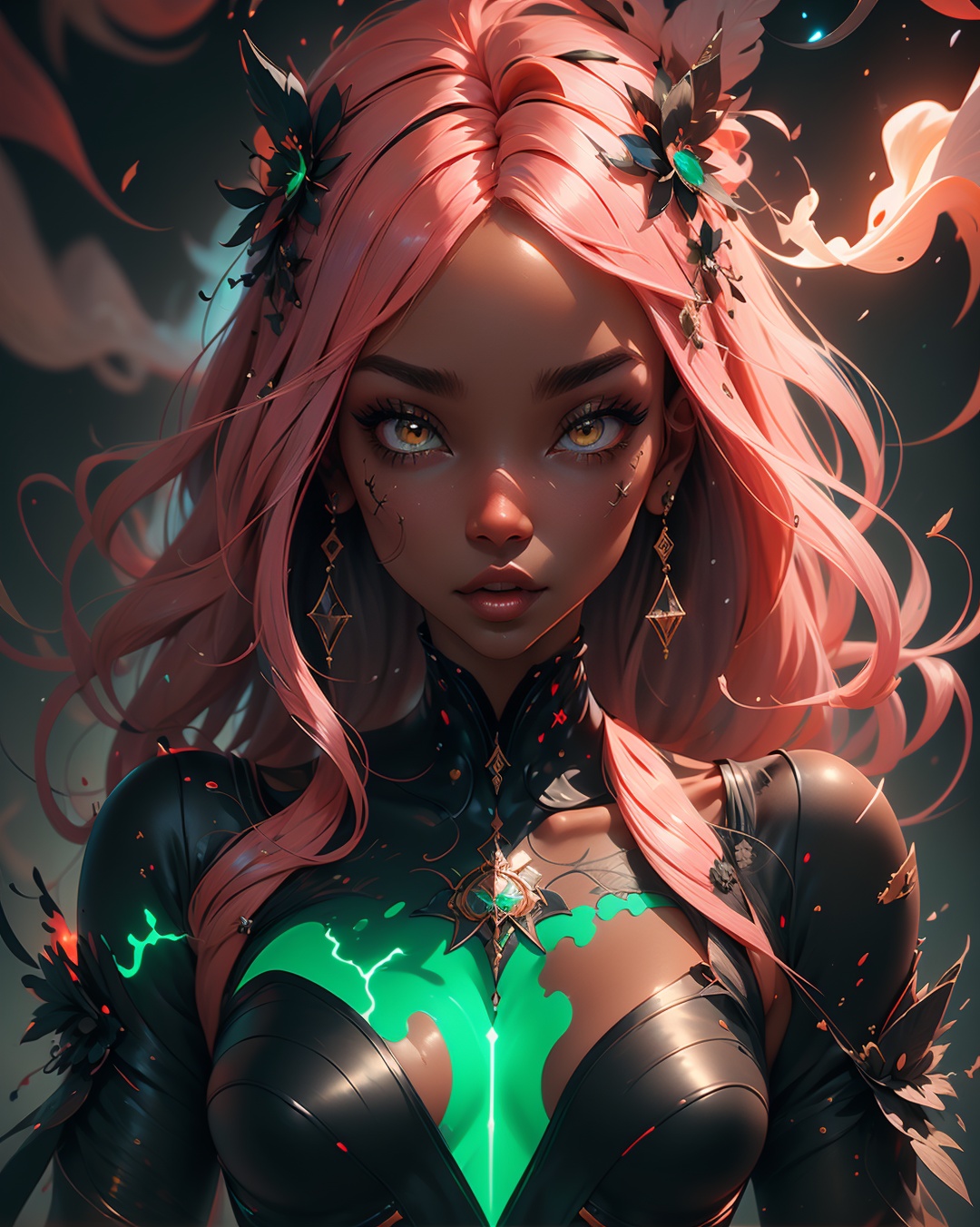 1 girl,  full body,  symmetrical face on Tensor.Art