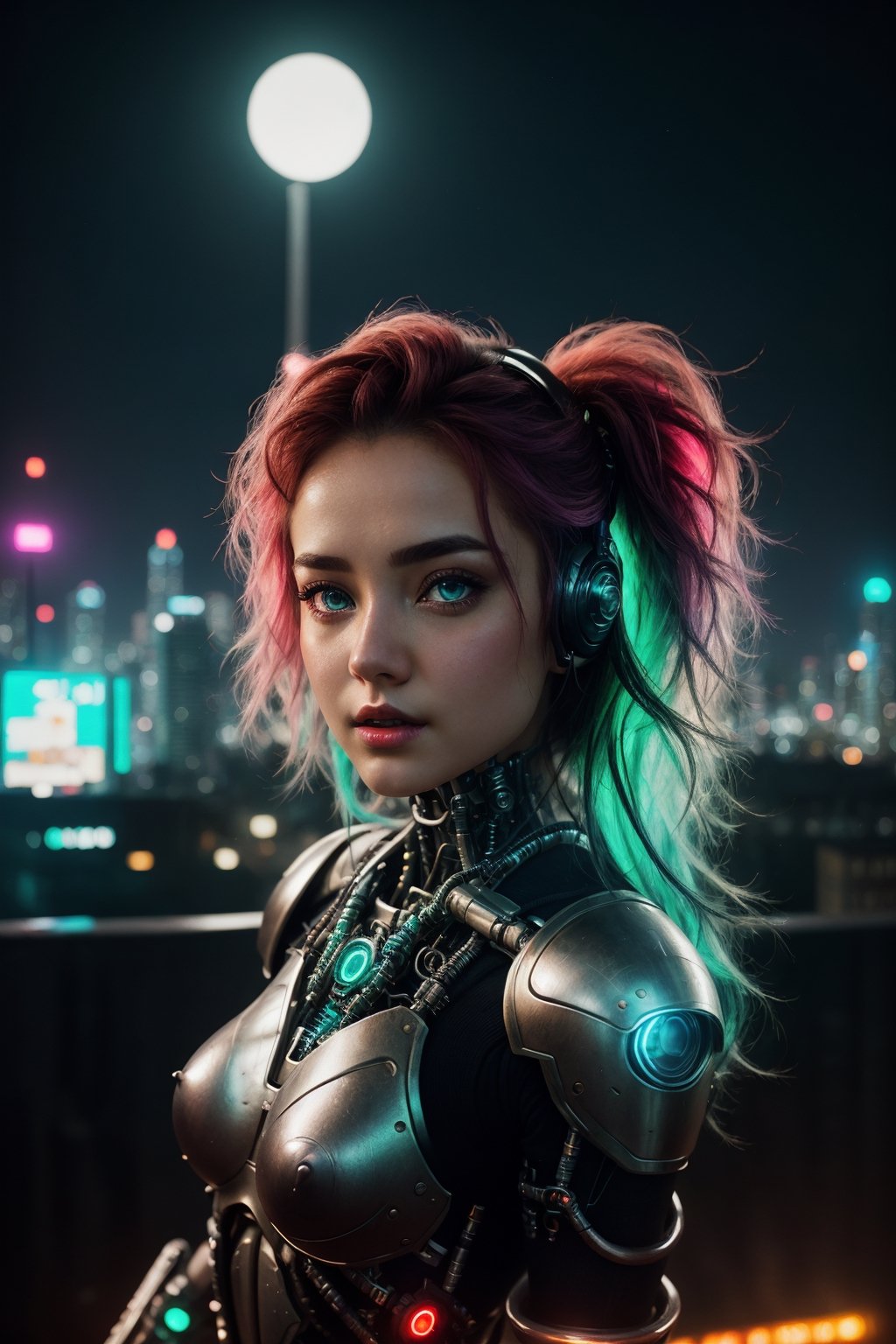(Intricate details,  night,  bright neon colors) by Ai Art Vision on Tensor.Art