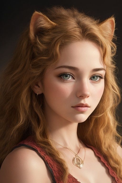 (1girl:1.5),cat_girl,(Original photo:1.2),(Realism:1.4),(Masterpiece:1.3),(Best quality:1.4),Ultra high resolution,HDR,8k resolution,Fantastic,(Extremely detailed illustrations),View comments,Comment requests,Landscape,No text,Solo,<lora:cool cat:0.4>,cool cat,solo,full_shot,lion,