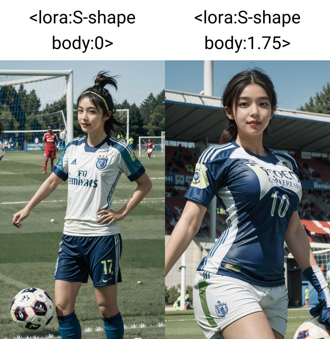 masterpiece,best quality,1girl,,moyou,<lora:S-shape body:0>,(Soccer team jersey:1.6)
