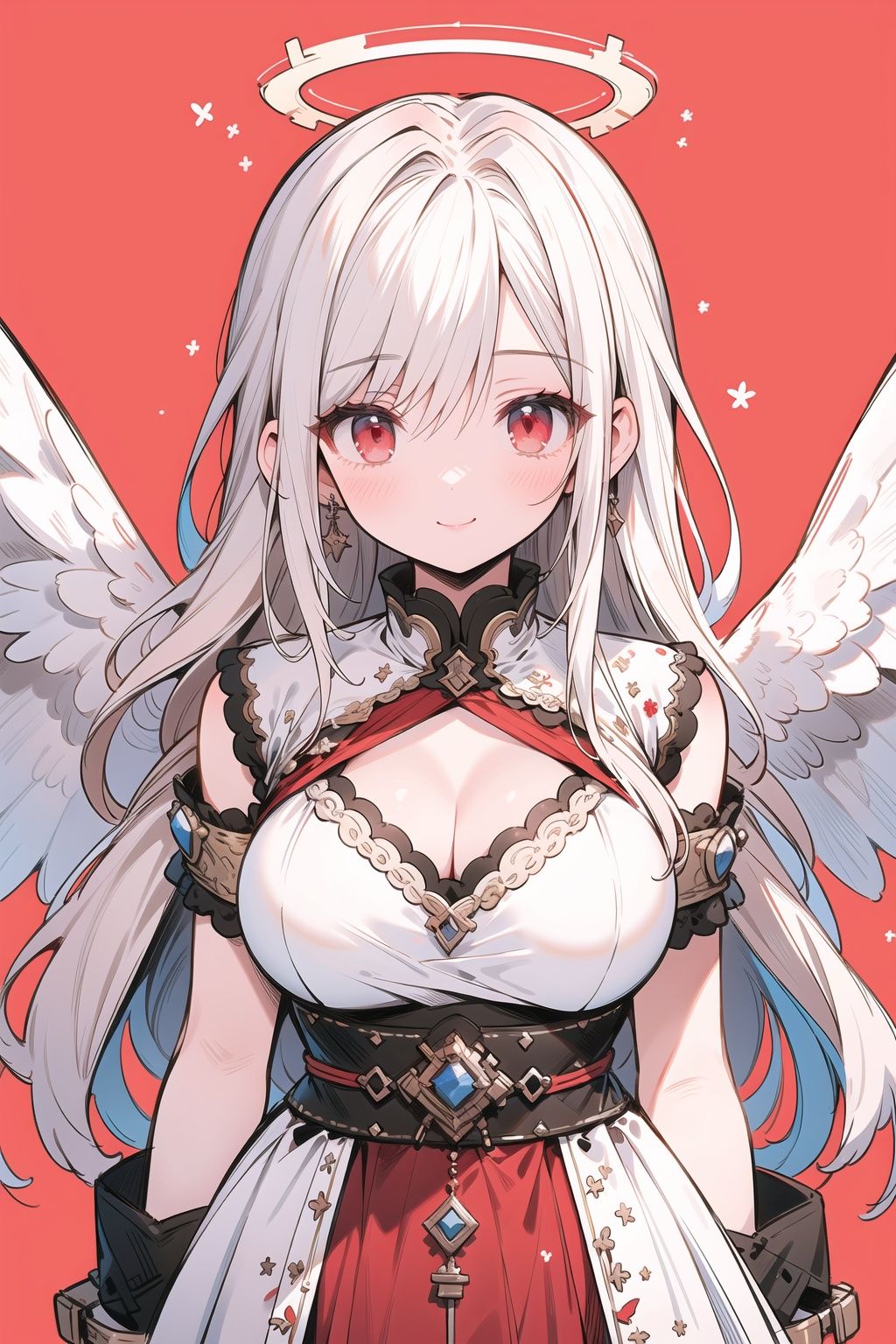 :),  large breasts,  masterpiece by 欧派 on Tensor.Art