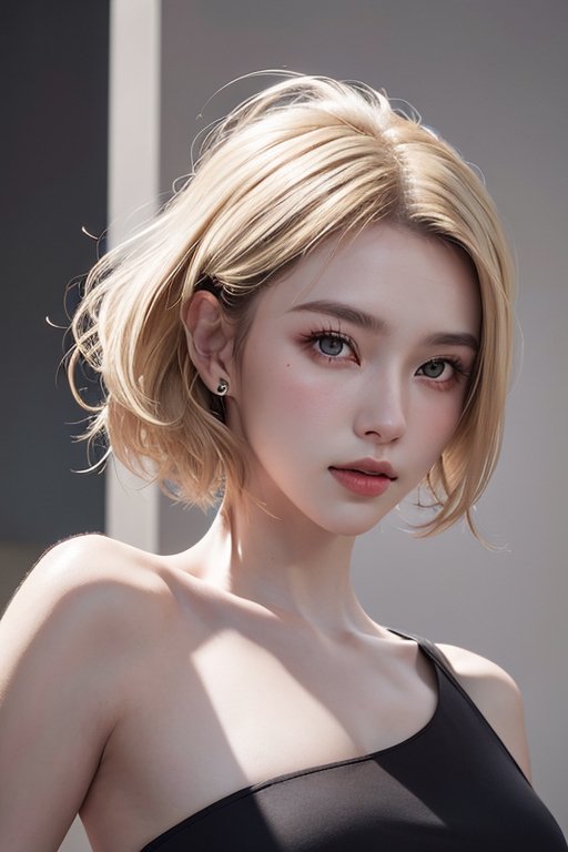 a 20 yo woman,  blonde, on Tensor.Art