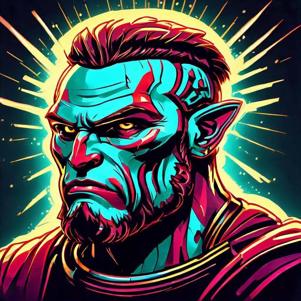 LazrPopXL male Orc,  fictional humanoid creatures,  brutish by DonMischo on Tensor.Art