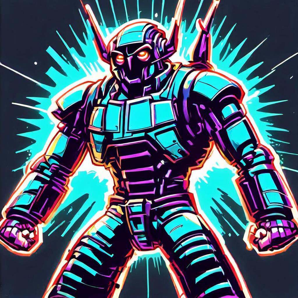 LazrPopXL male Corporate Saboteur,  Nano-infused Mutants,  Mutants with nanobots integrating into their bodies by DonMisch...