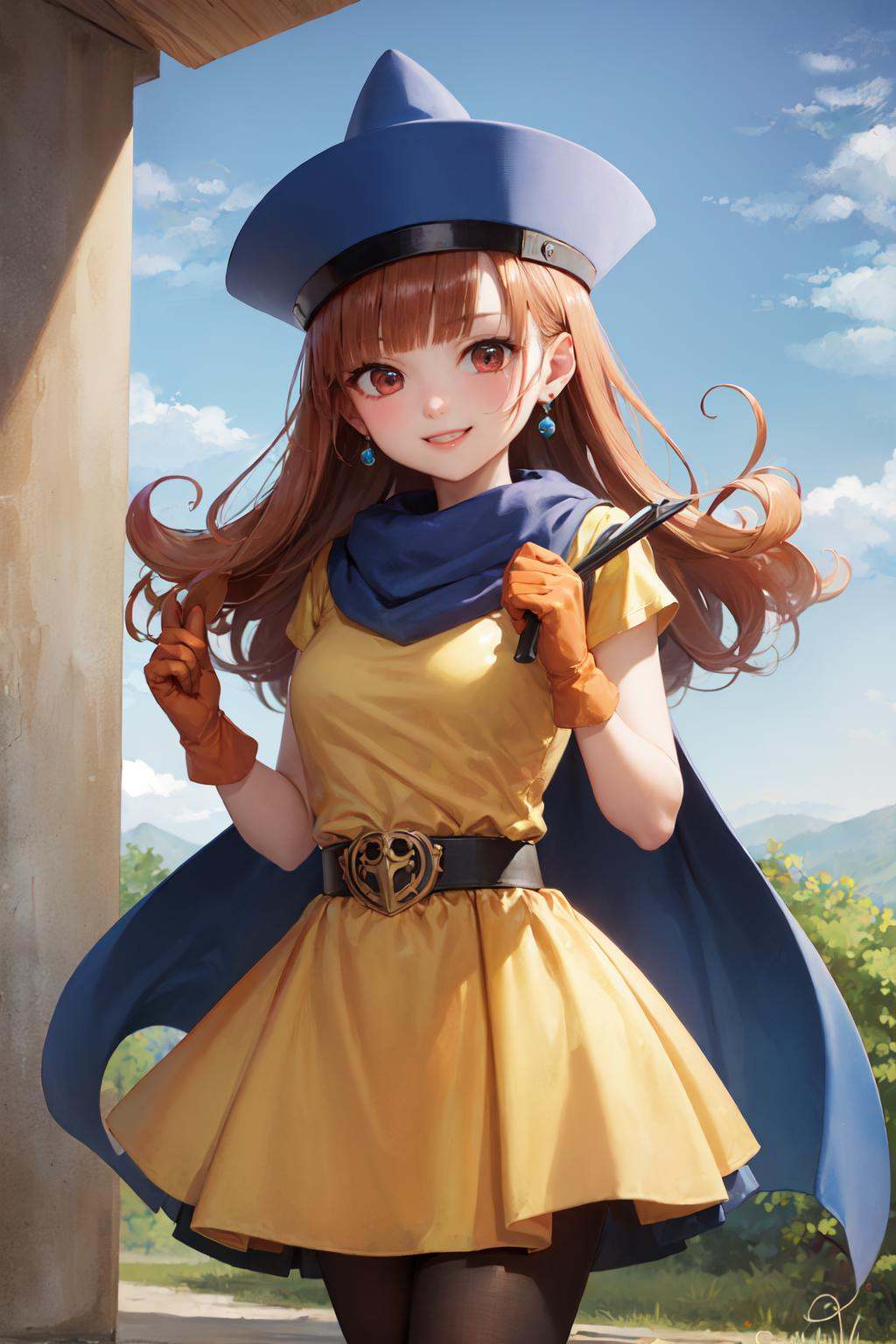 cowboy shot,  solo,  1girl on Tensor.Art