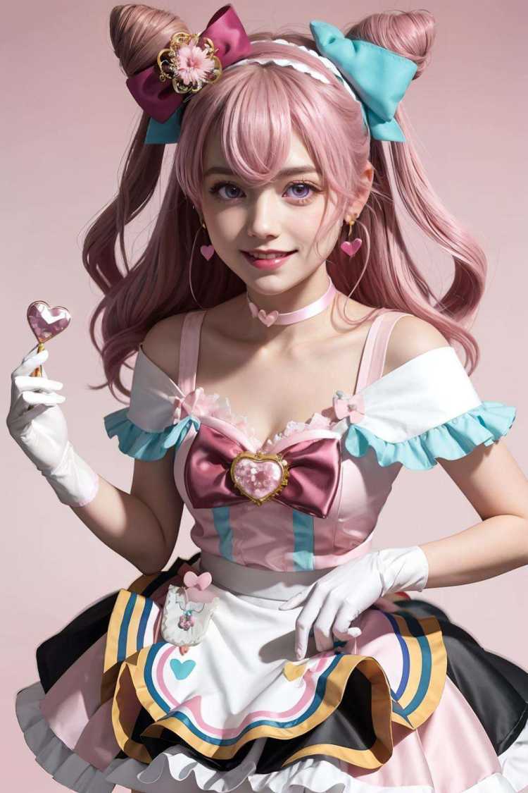 Cure Precious (Delicious Party♡Pretty Cure) 和实由依(Delicious party♡光之美少女) by KK_official on Tensor.Art