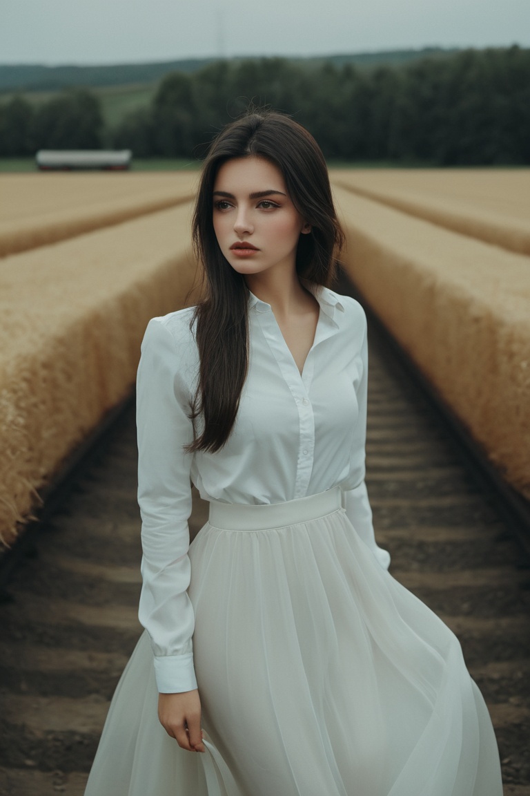 a girl,  style of Alessio Albi ,  train on Tensor.Art