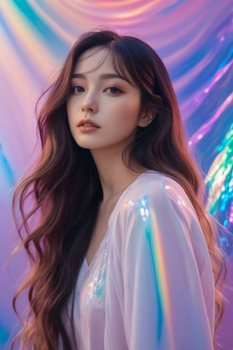 1girl,  solo,  long wavy hair on Tensor.Art