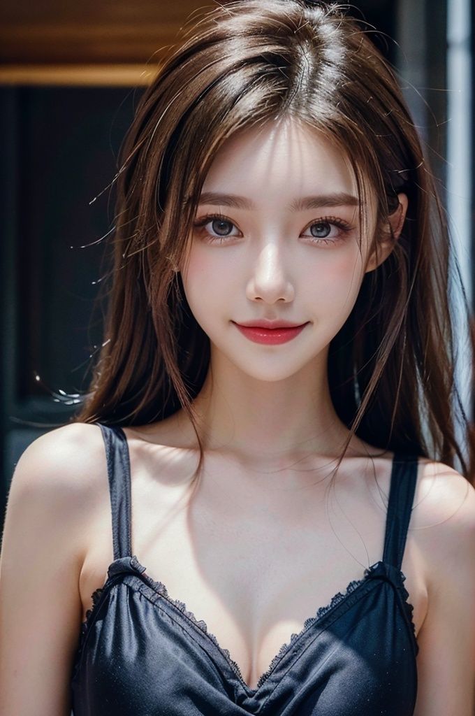 ((Good anatomical structure)), HDR, UHD, 8K, A real person, Highly detailed, best quality, masterpiece, 1girl, realistic, Highly detailed, (EOS R8, 50mm, F1.2, 8K, RAW photo:1.2), ultra realistic 8k, looking at viewer, kind smile, wukelan,dress