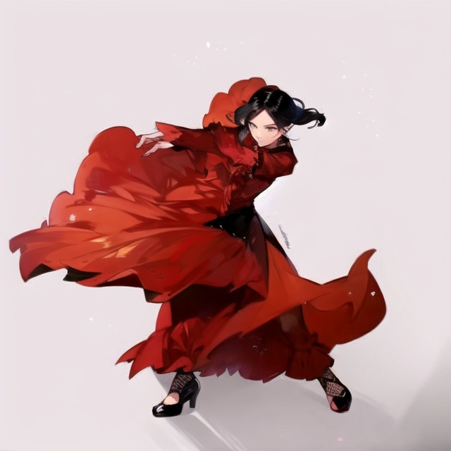 16k,  flamenco by !!!j on Tensor.Art