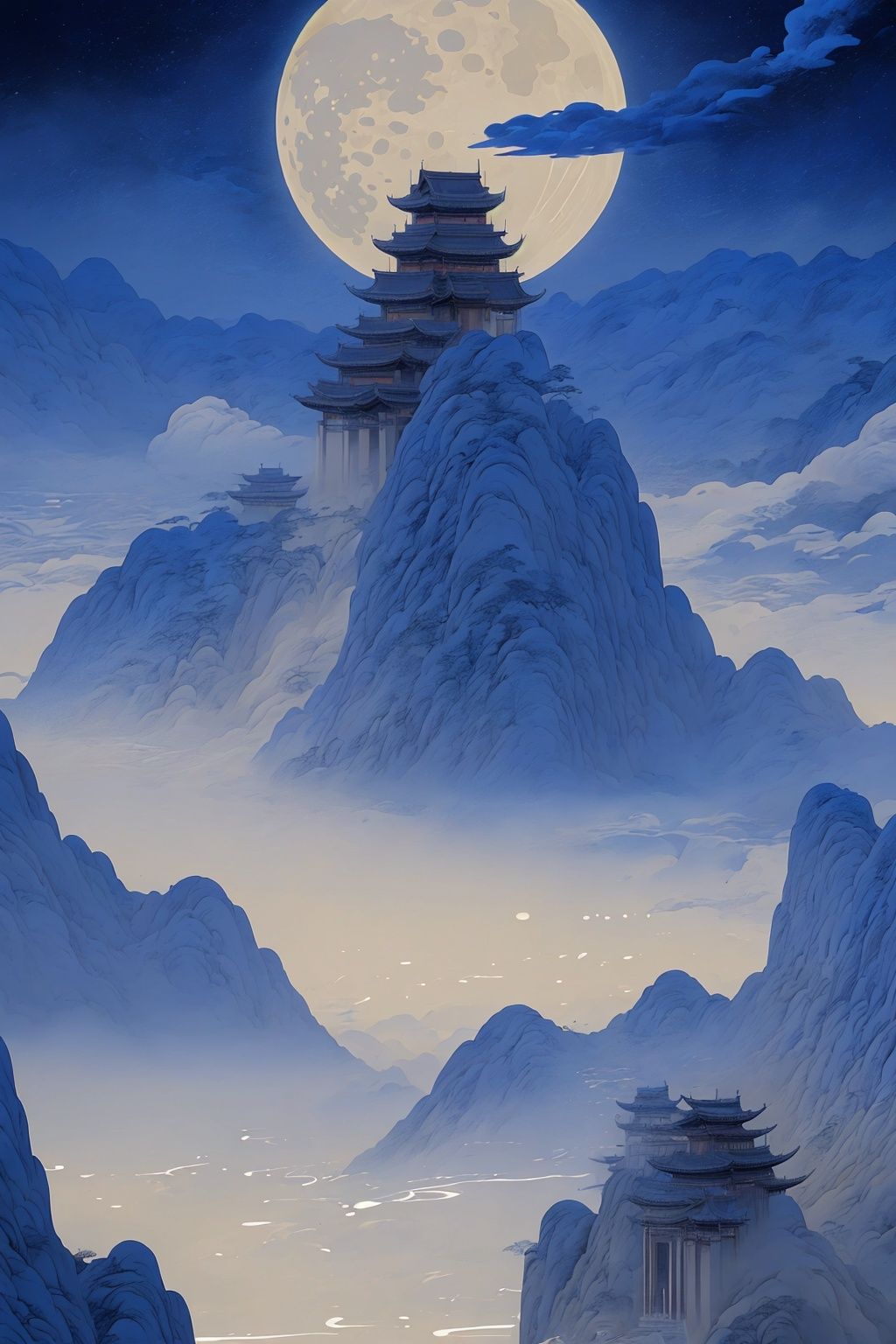 Best quality, 8k, cg,moon