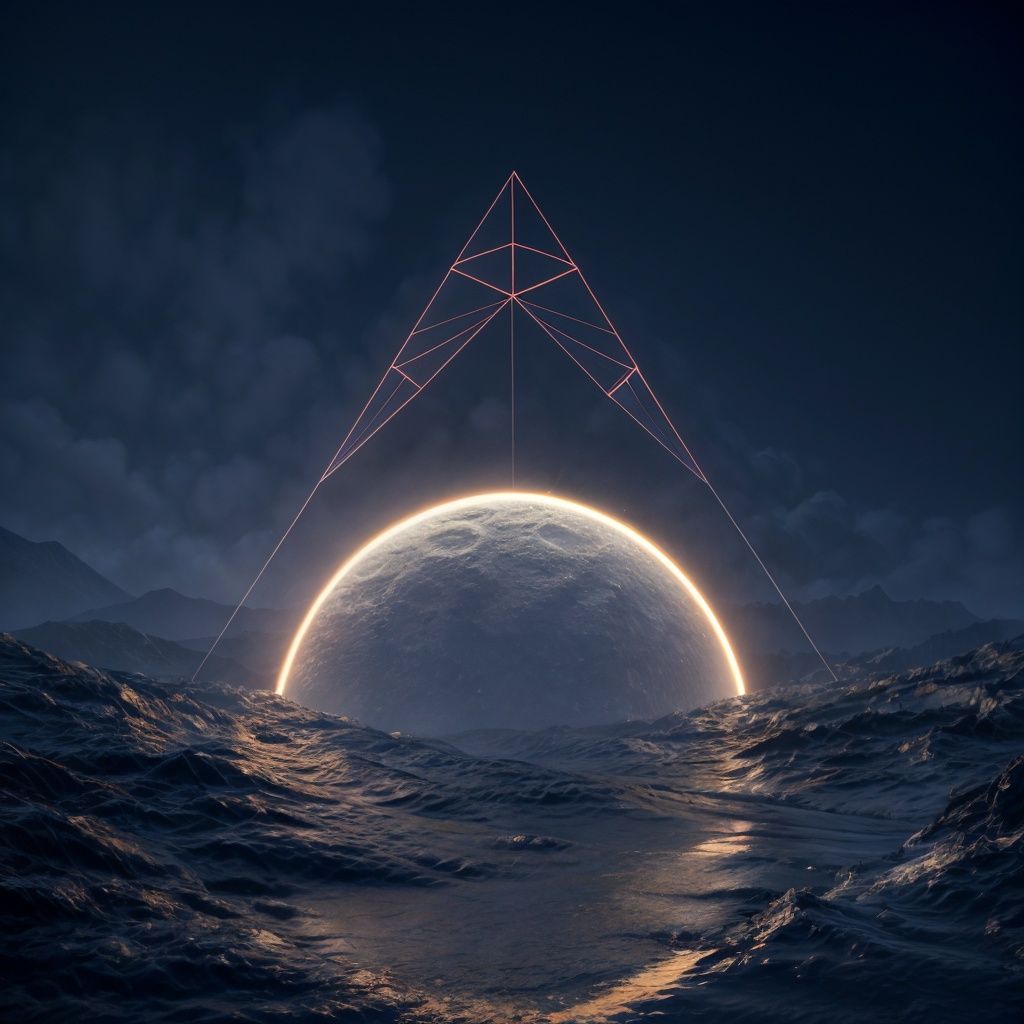 <lora:c4da_08:0.65>,SDS_GLOW_BACKDROP,(no humans:1.2),<lora:add_detail:1>,best quality,wallpaper,(geometry:1.3),square,