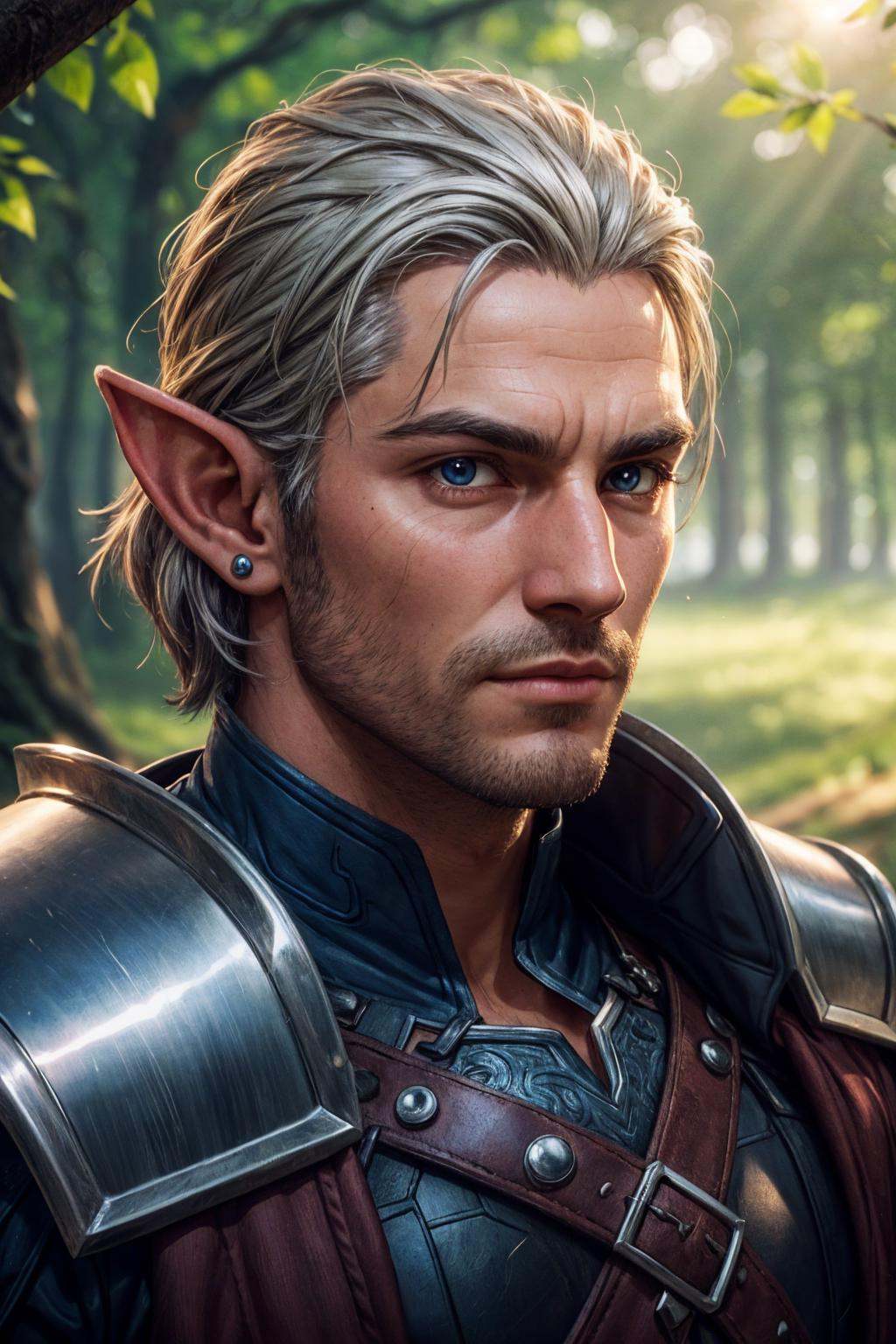 male elf,  lotr,  fantasy on Tensor.Art