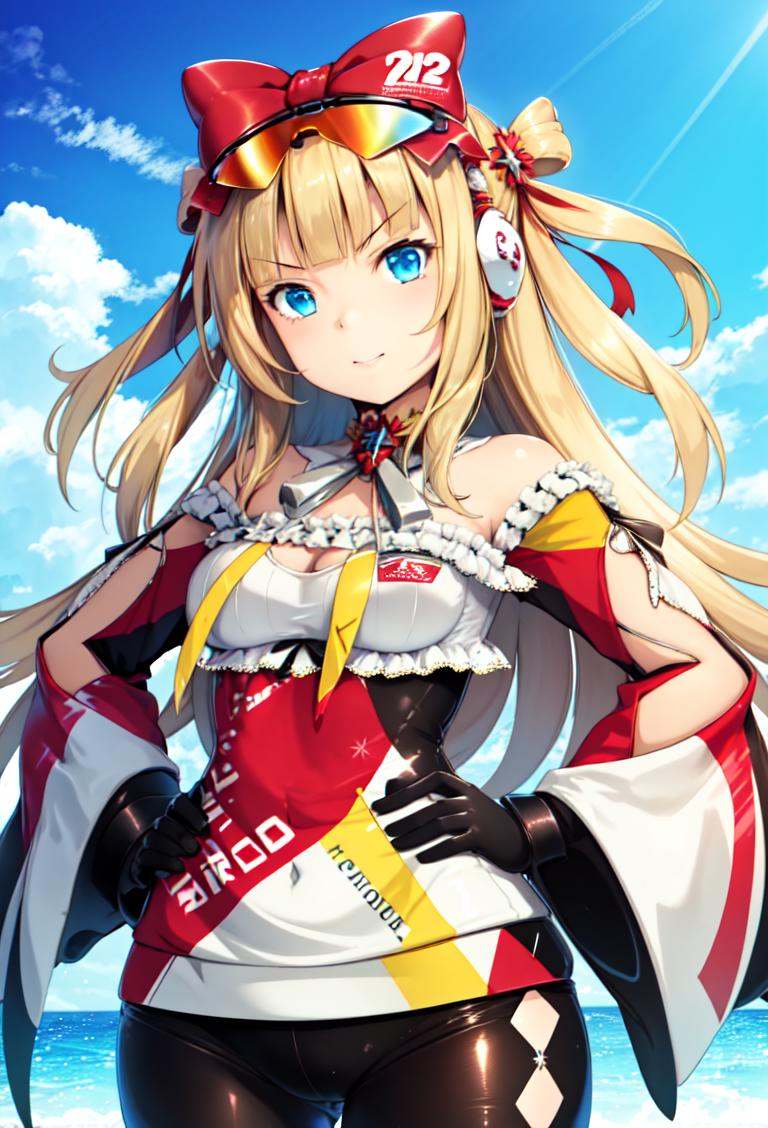 (best quality),  1girl,  hands on hipshimmel on Tensor.Art